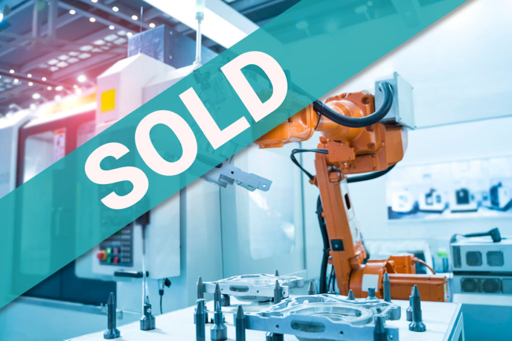 CNC and Robotic Machined Component Manufacturer Sold